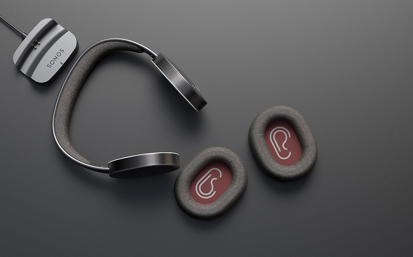 headset，3d，Render，