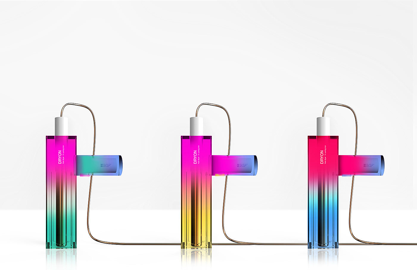 Hair stick，hair drier，Dazzle color，