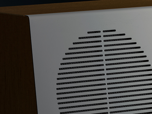 television，radio，Render，3d，