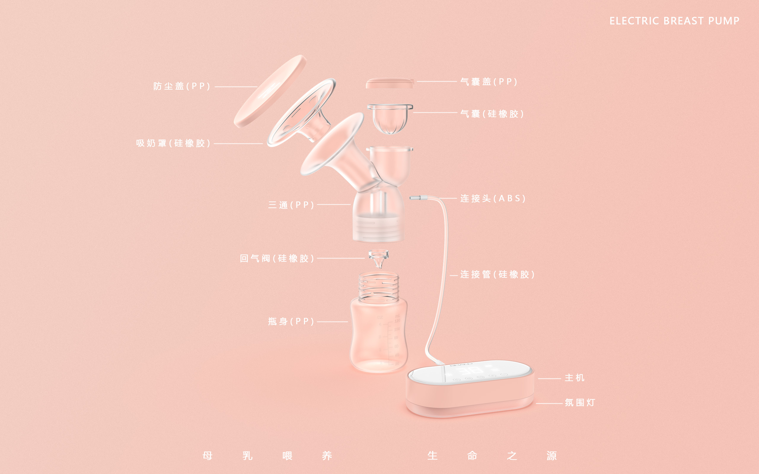 Breast pump，Mother and baby，baby，