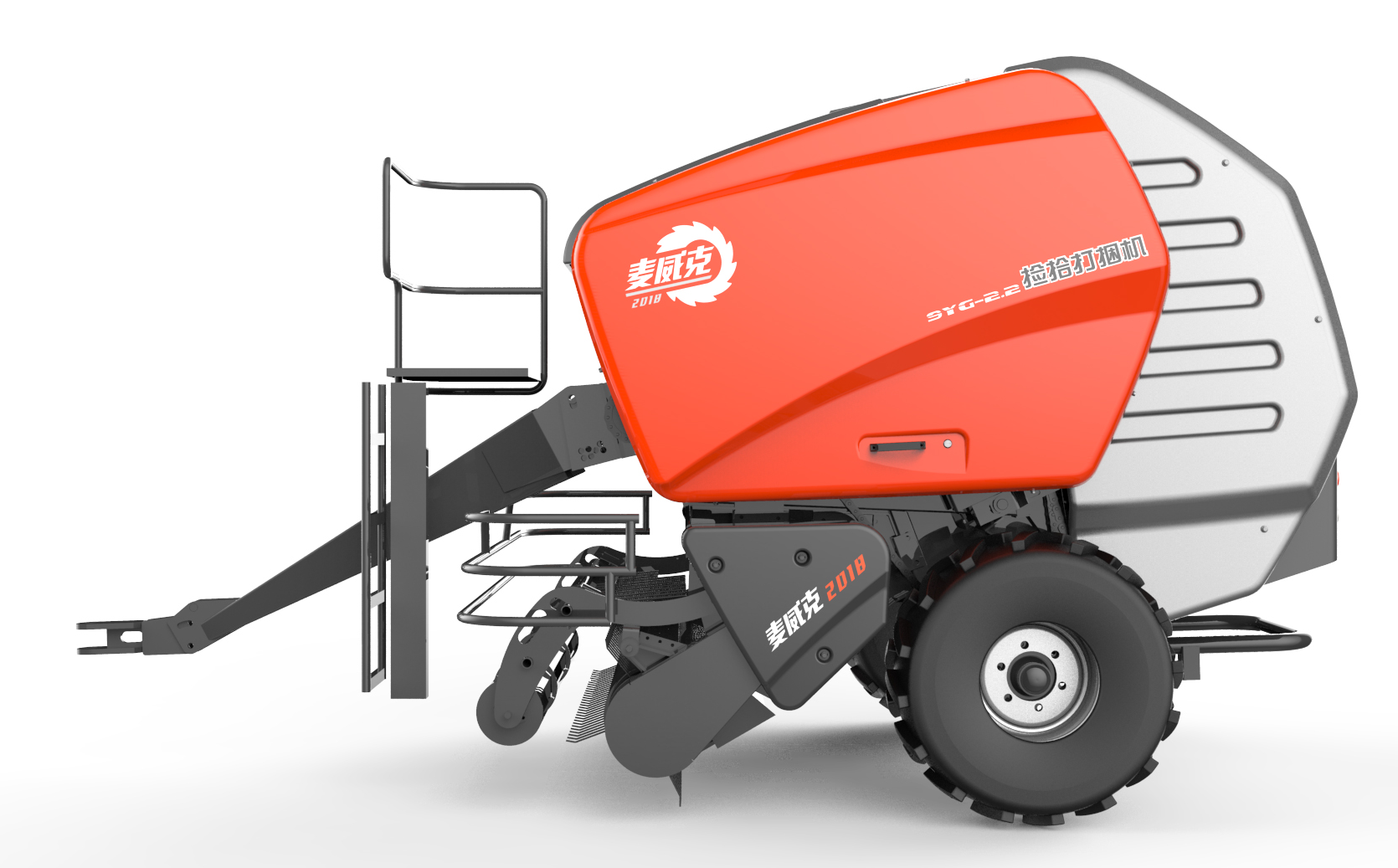 industrial design，construction machinery，Tools and equipment，Baler，Appearance design，Coating design，