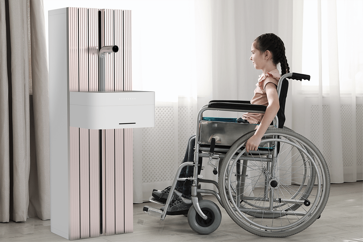 Water purifier，Water dispenser，Self moving plug valve，