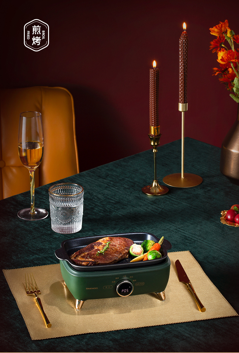 It can be boiled, steamed, fried and roasted，