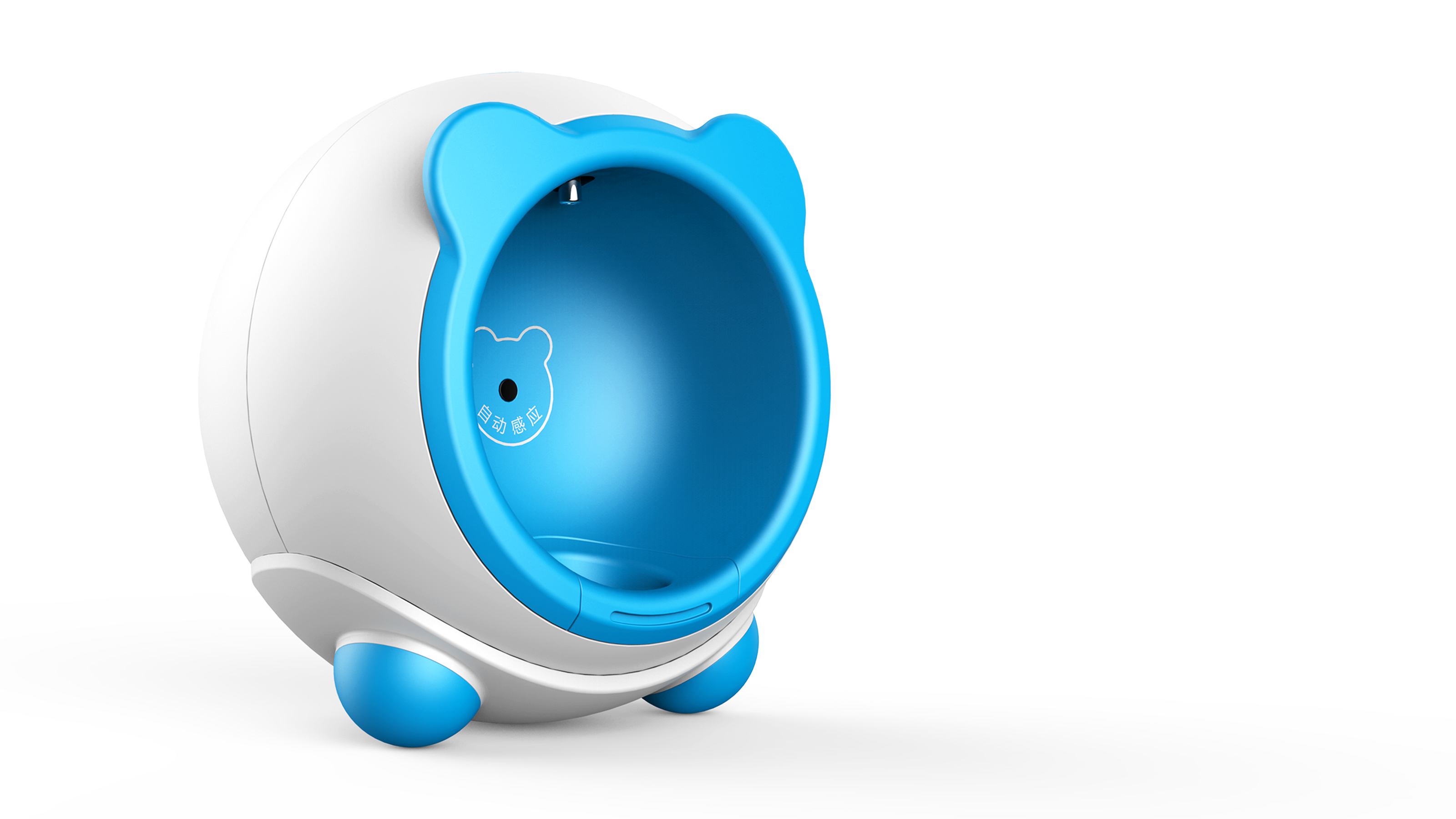 Induction spraying disinfector for kindergarten，