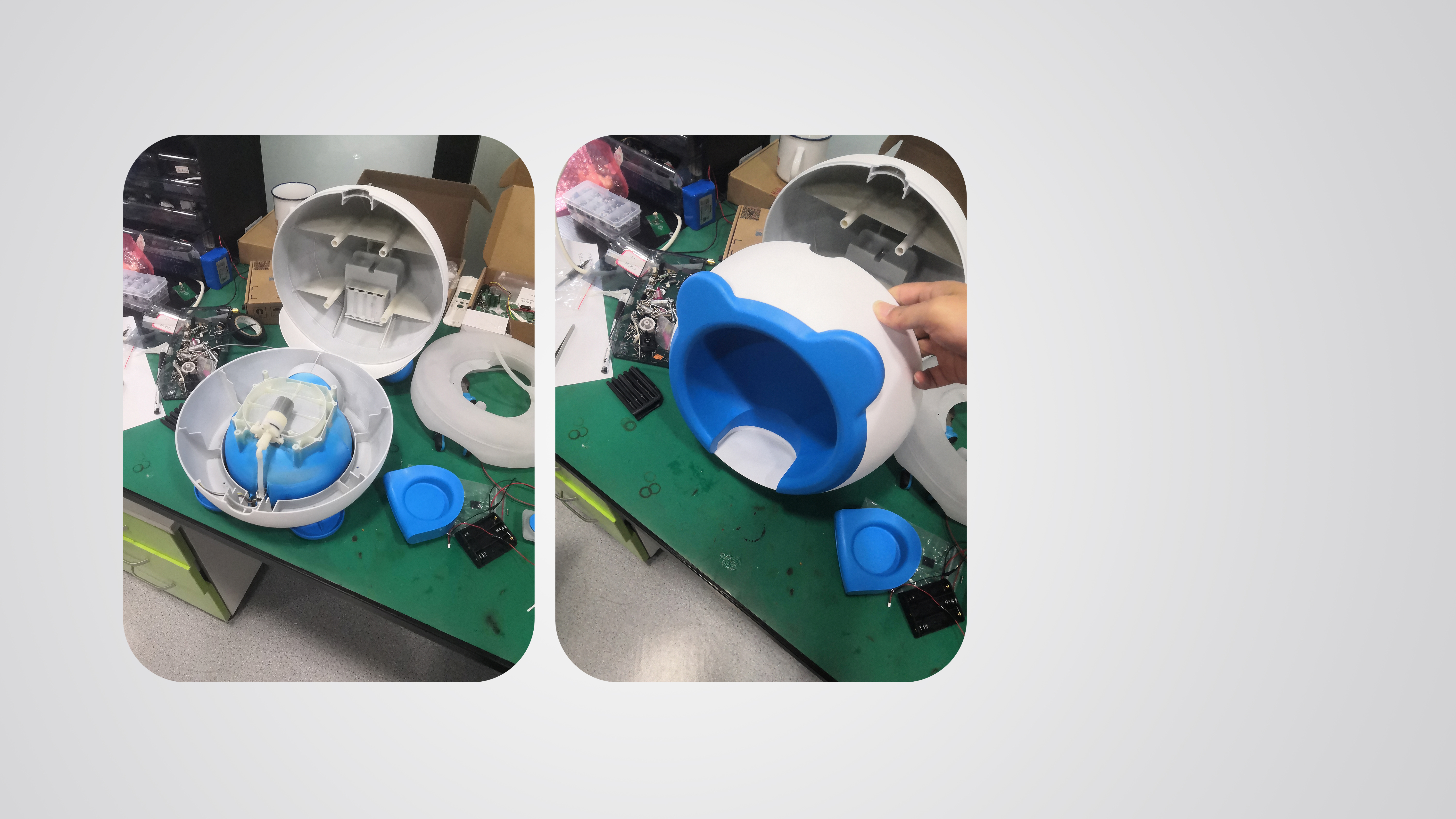 Induction spraying disinfector for kindergarten，