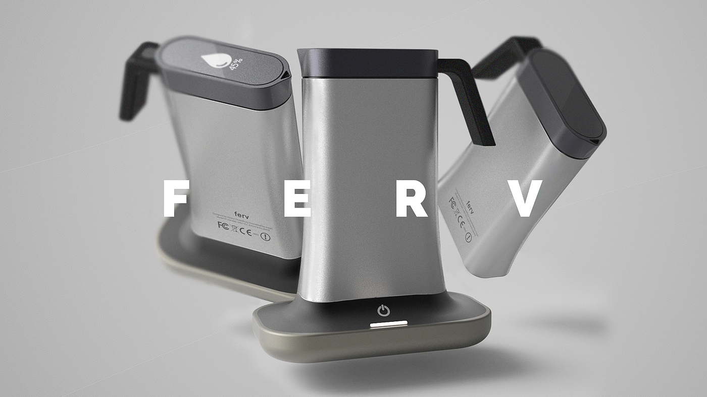 ferv，Electric kettle，Home appliance design，