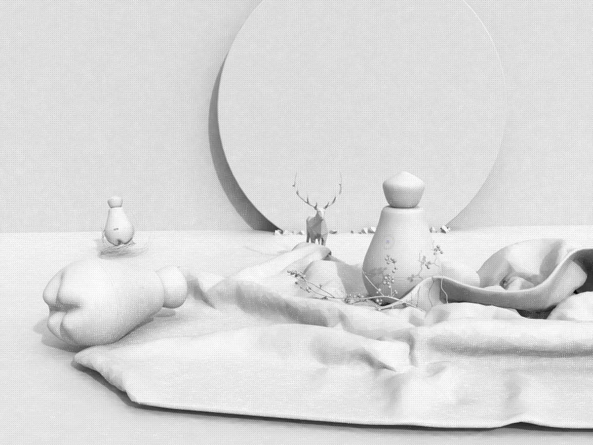 massage，product，Modeling and rendering，scene，