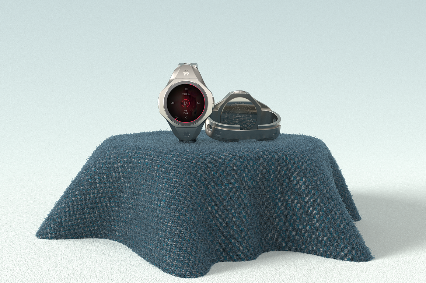 Wrist watch，Modeling and rendering，product design，intelligence，