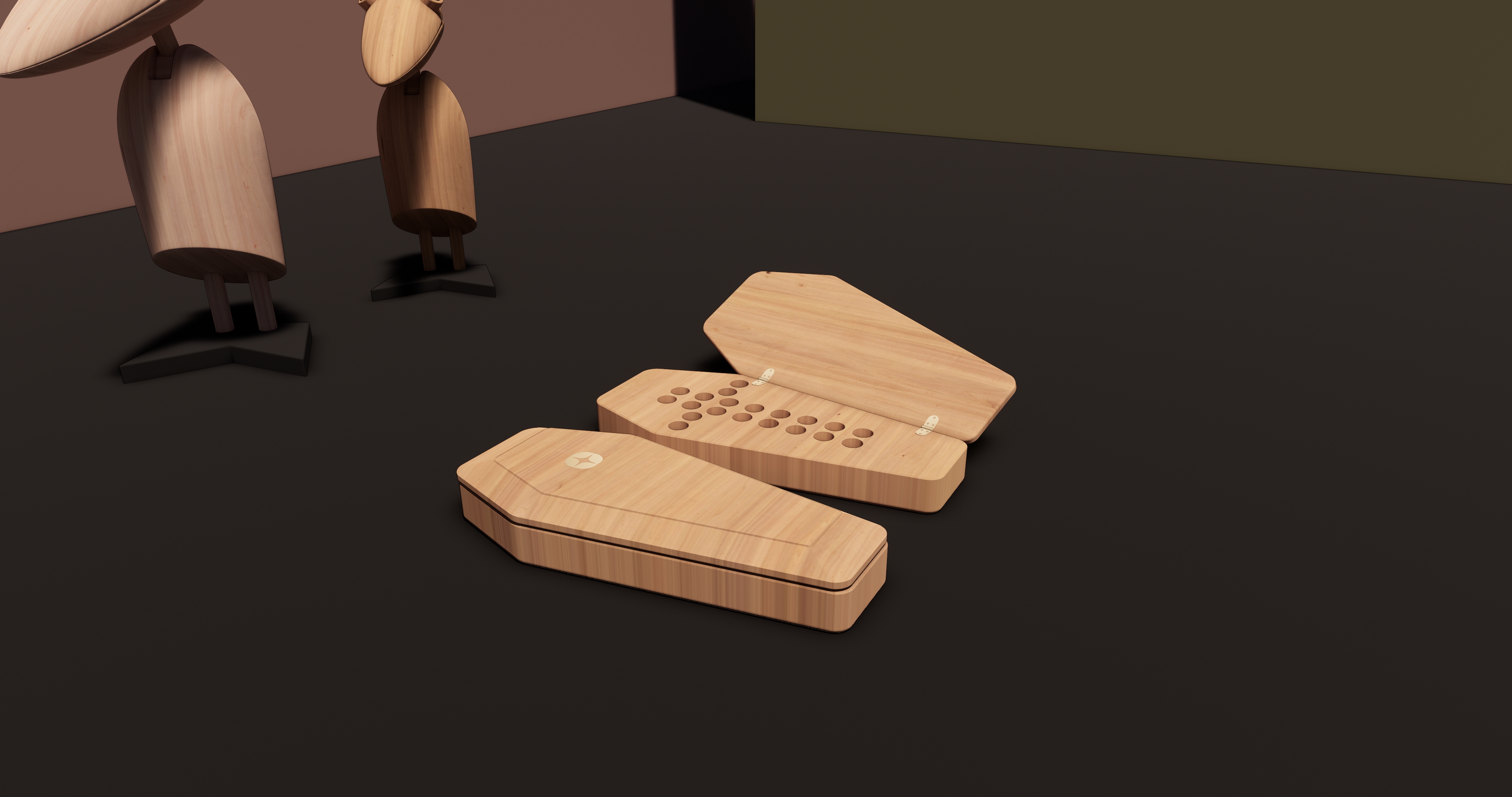 woodiness，Deciduous tooth box，