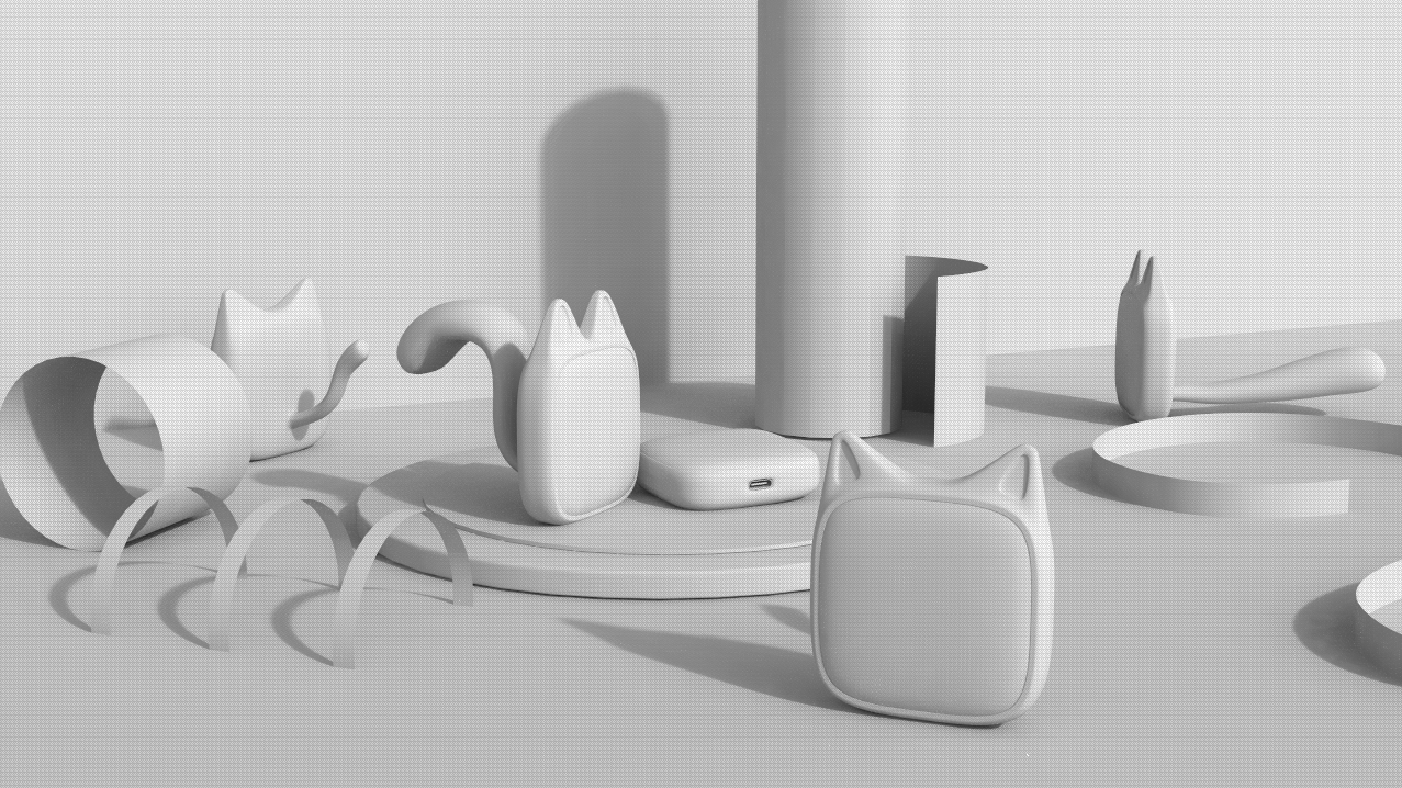Bluetooth audio，product design，Modeling and rendering，scene，