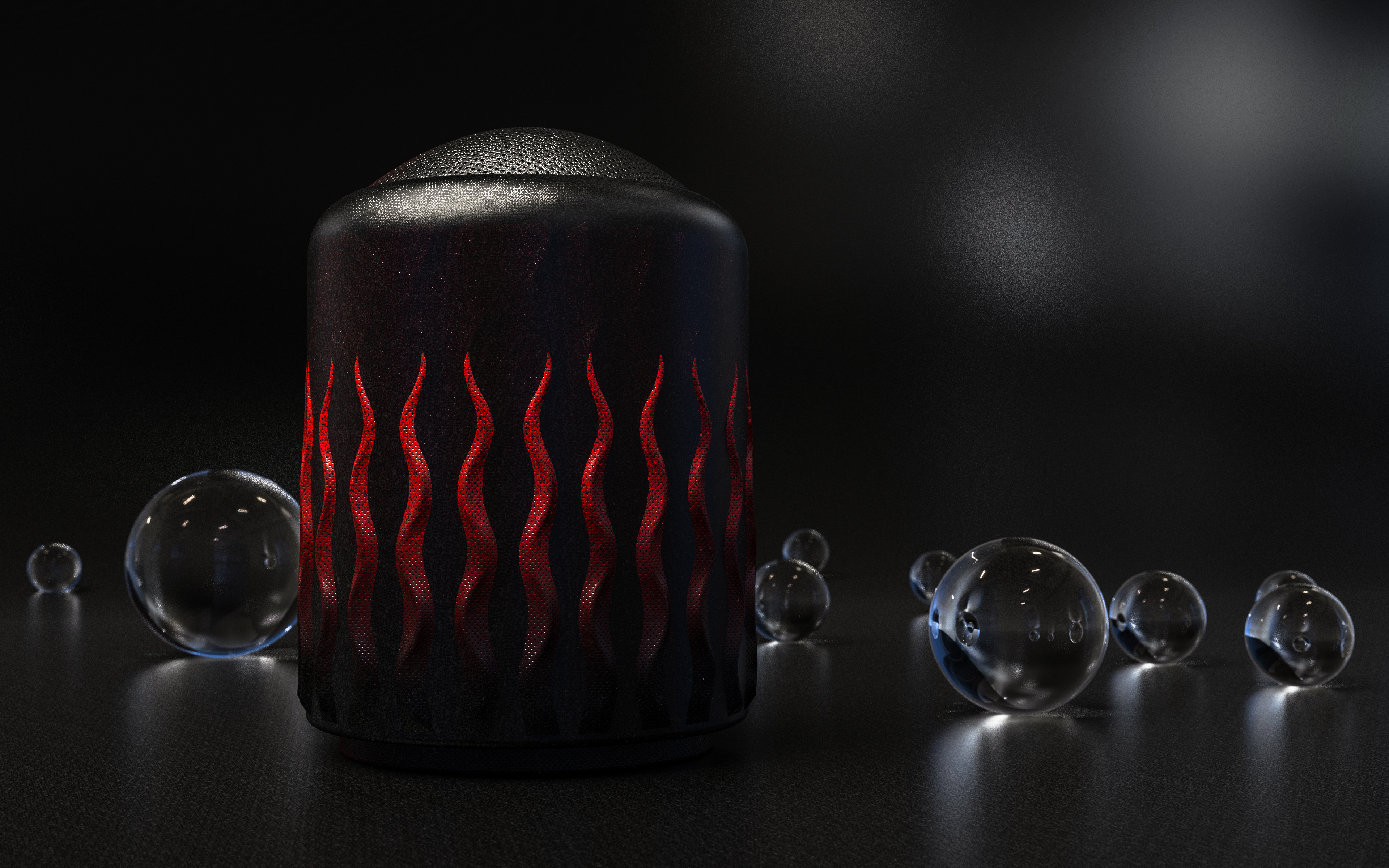 product design，Modeling and rendering，Bluetooth audio，scene，