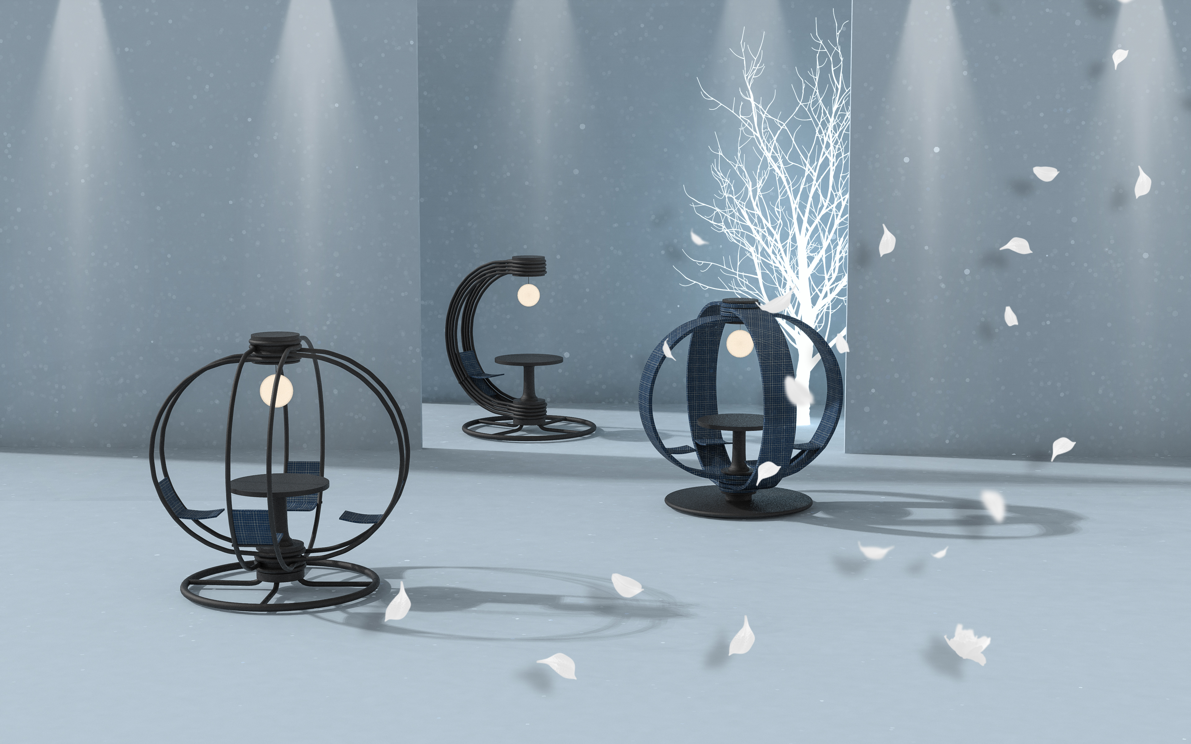 Modeling and rendering，product design，furniture，Tables and chairs，