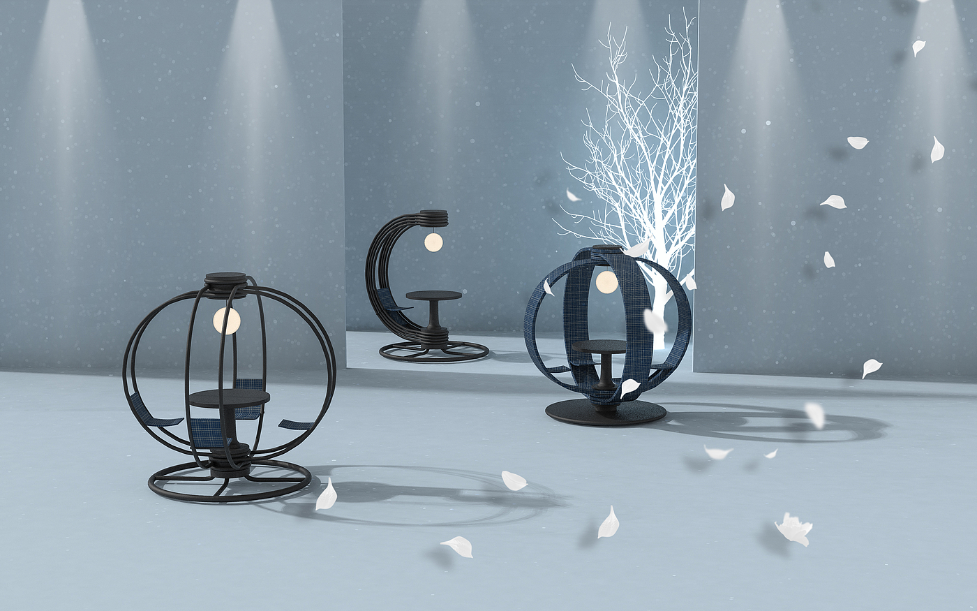 Modeling and rendering，product design，furniture，Tables and chairs，