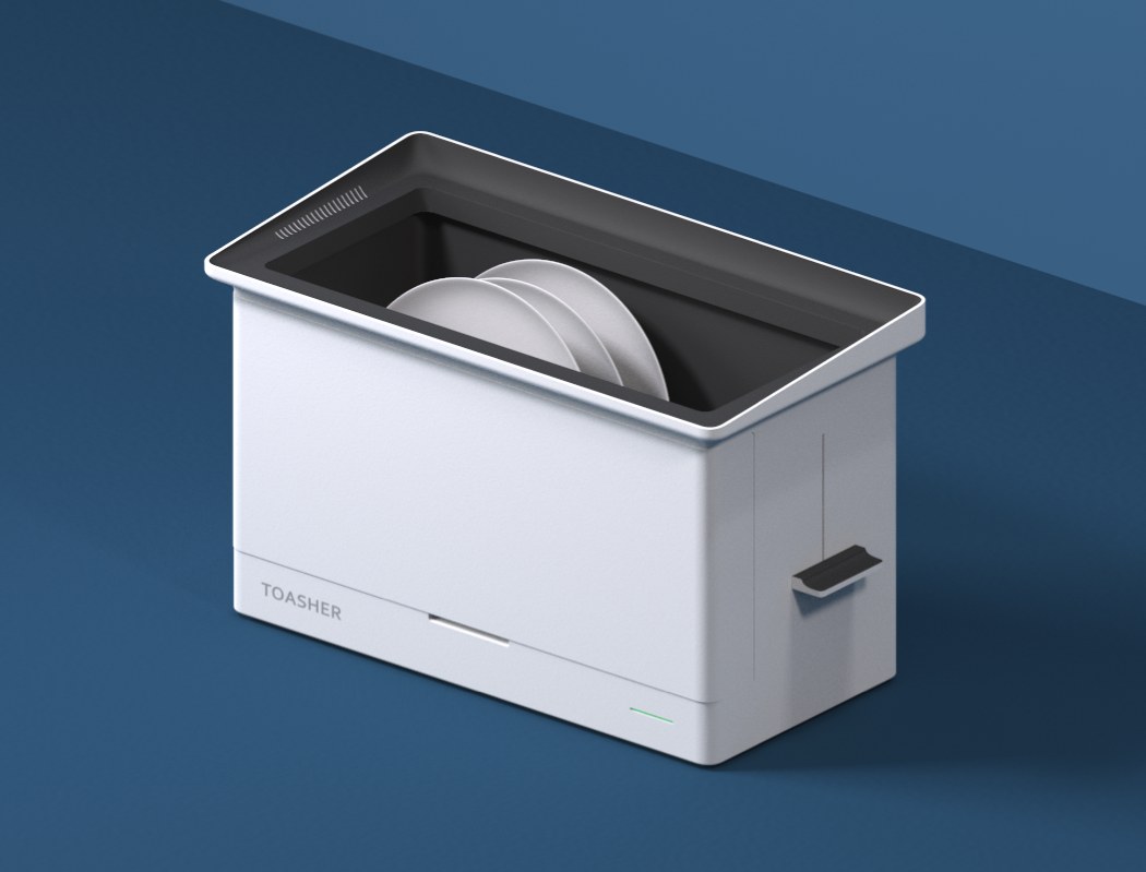 dishwasher，Space saving weapon，Ejectable dishwasher，Portable dishwasher，