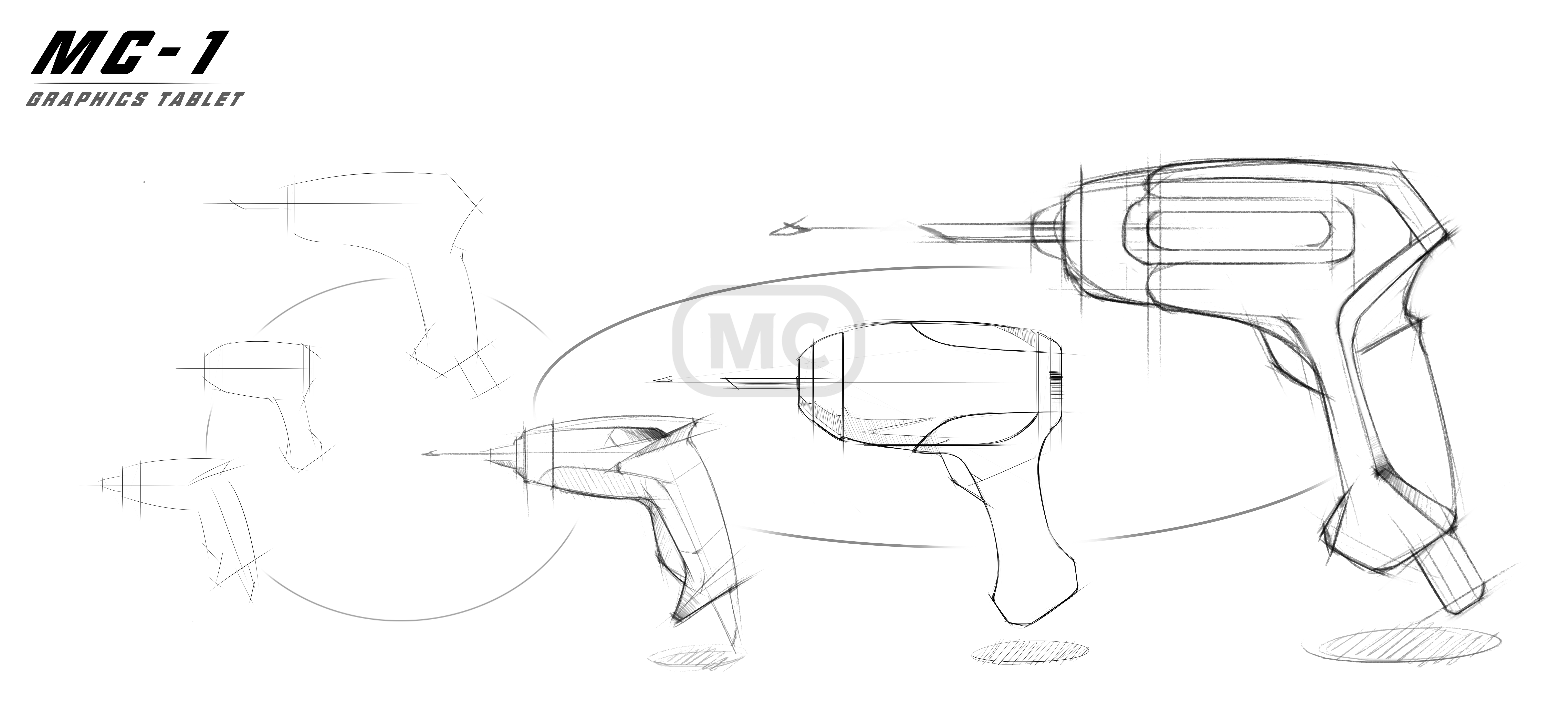 Ubee ，Hand drawn，draft，Electric rotation，