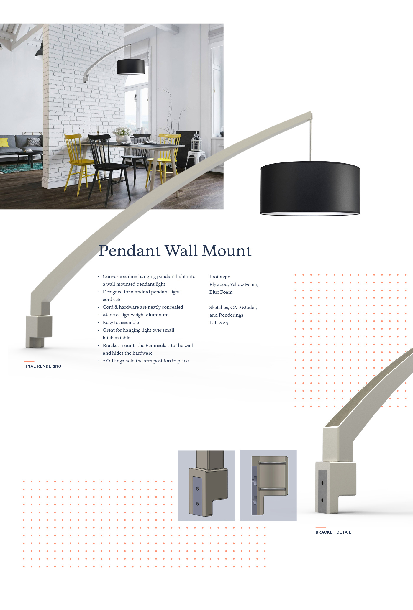 a chandelier，originality，One arm，especially，