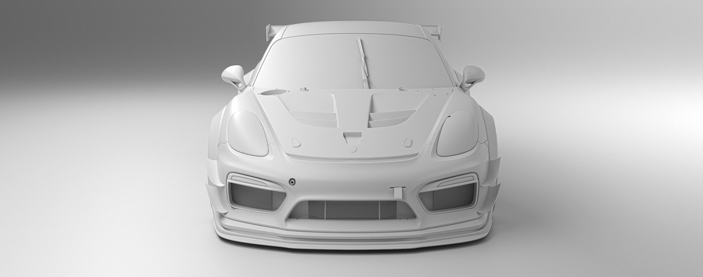 porsche，racing，green，