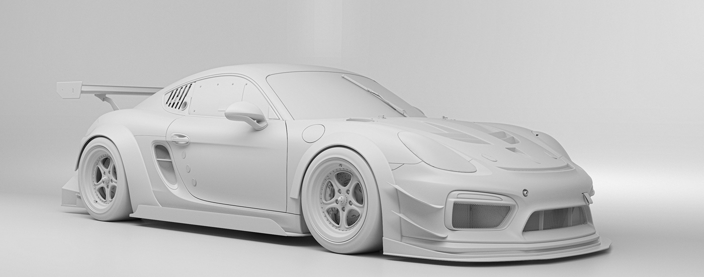 porsche，racing，green，