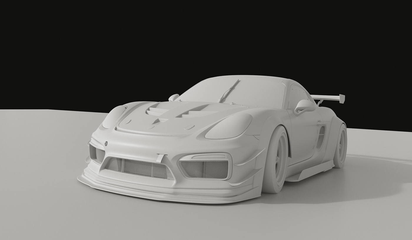 porsche，racing，green，