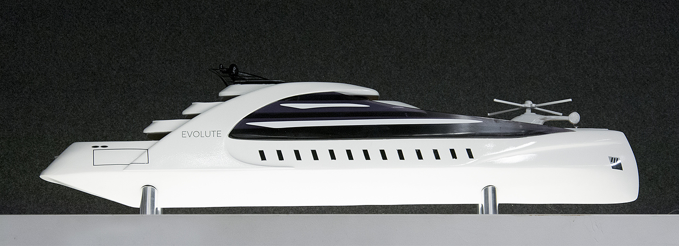 evolute，yacht，ship，conceptual design，vehicle，