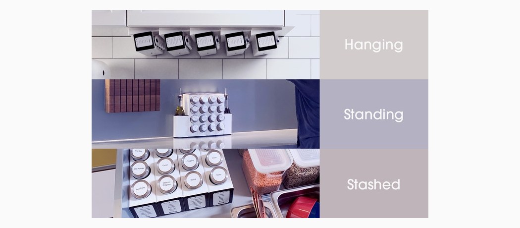 Seasoning Bottle ，Seasoning storage box，Spice rack，ChefCaddy，