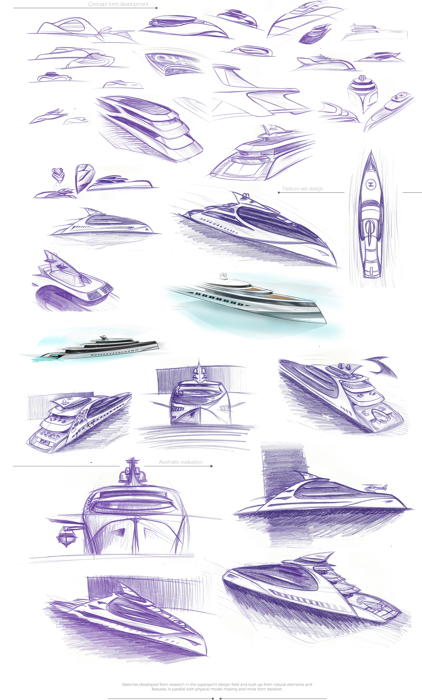 evolute，yacht，ship，conceptual design，vehicle，