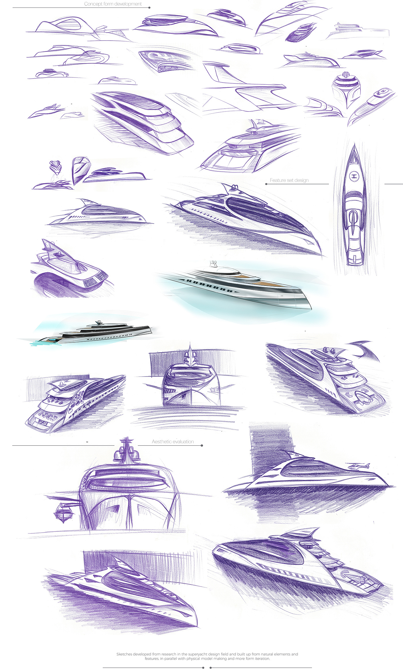 evolute，yacht，ship，conceptual design，vehicle，