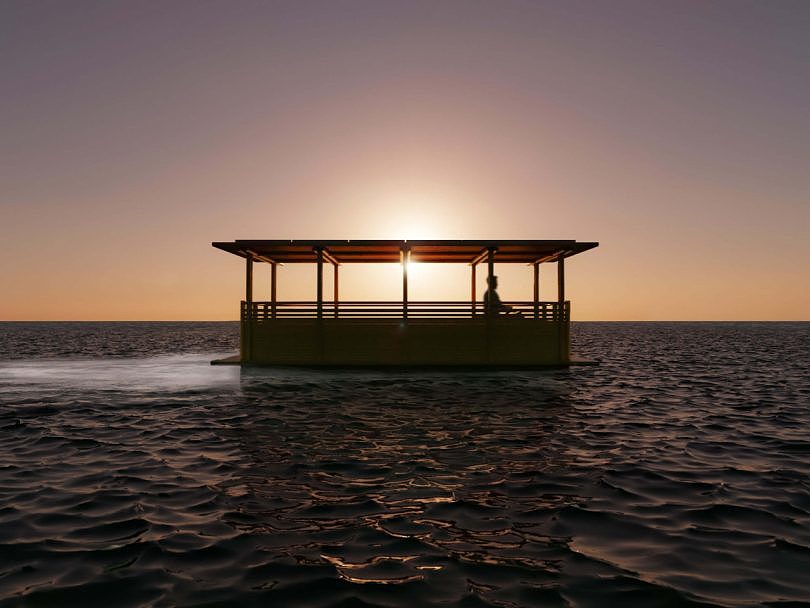 Pontoon Day，Sightseeing Boat，Bamboo，