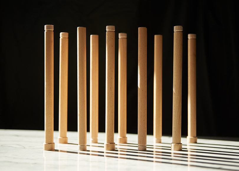 The Wave Shelf，bookshelf，woodiness，