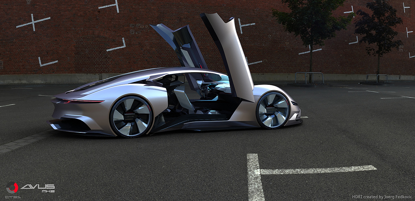 audi，Automobile design，conceptual design，model design ，