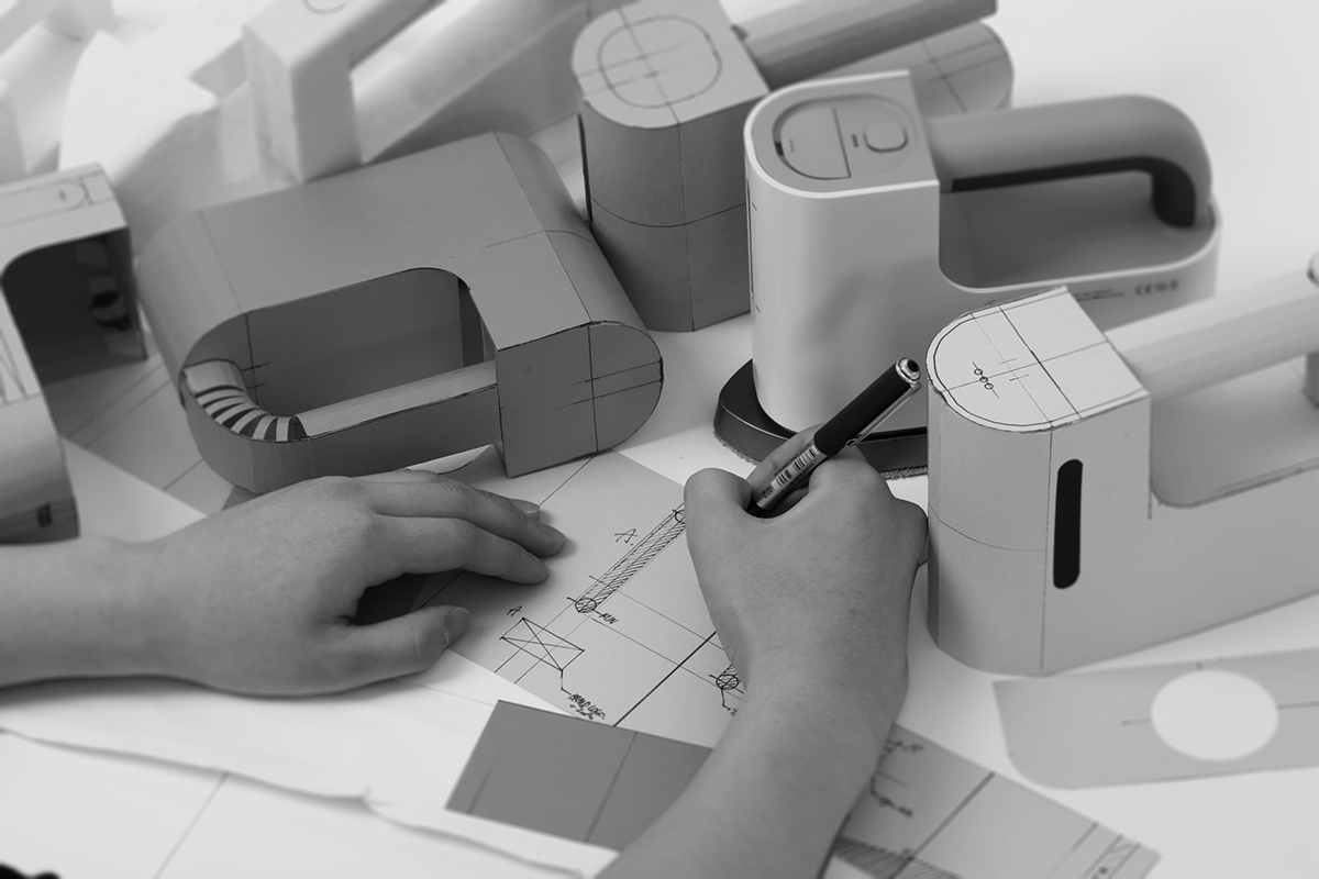 Table Steam Cleaner，Iron，white，