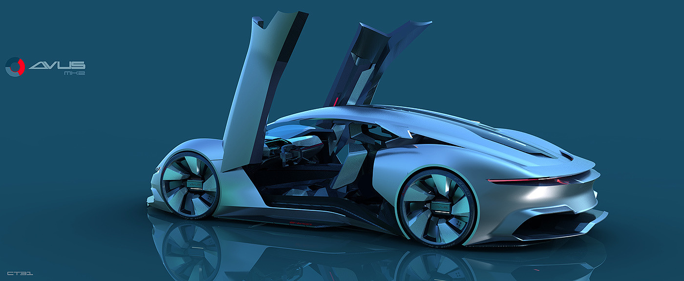 audi，Automobile design，conceptual design，model design ，