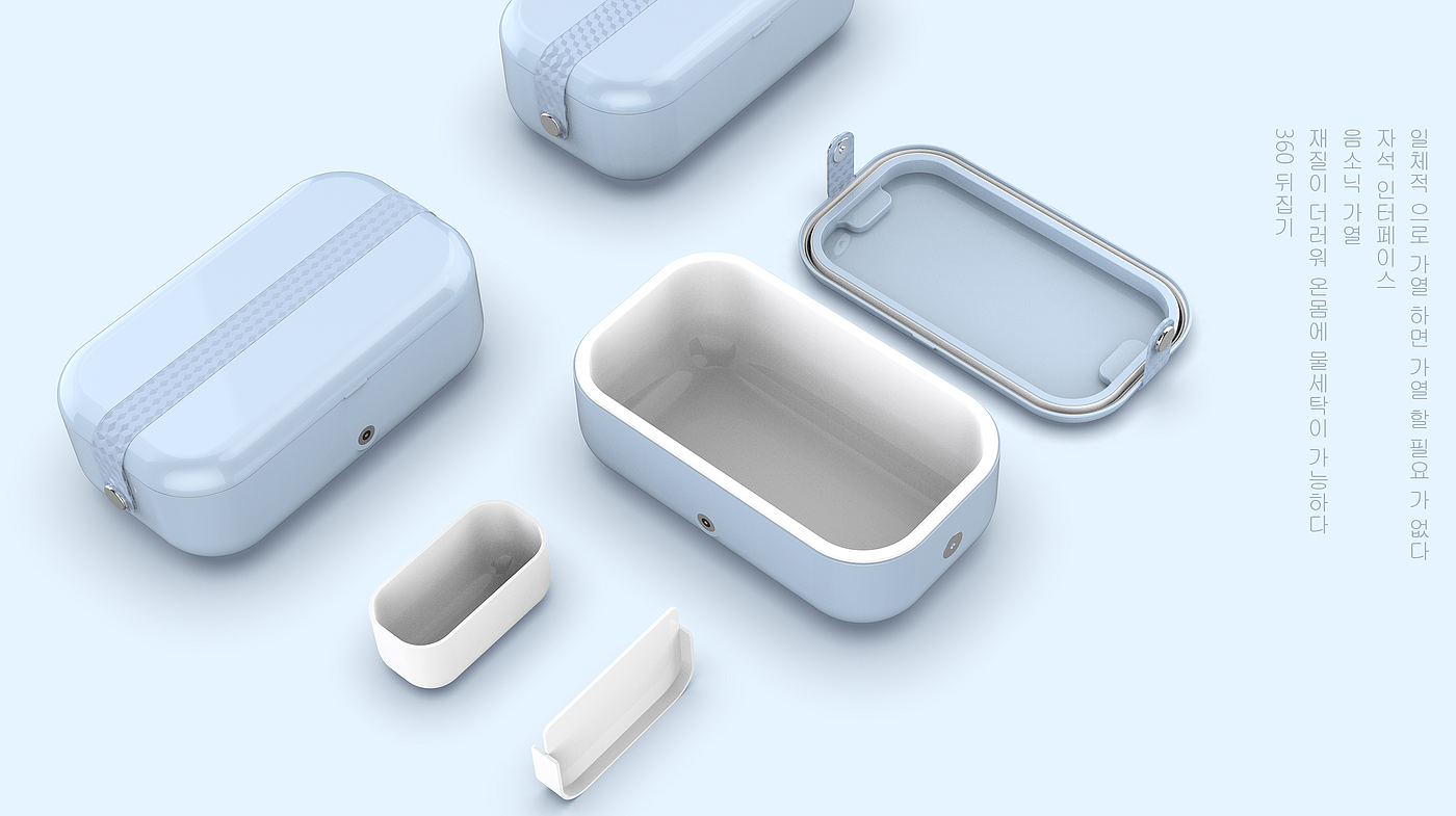 Heated lunch box，