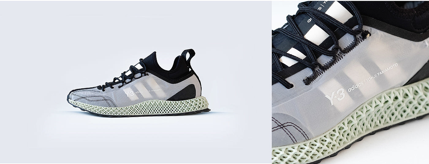 adidas，Runner 4D io，技术感和未来感，