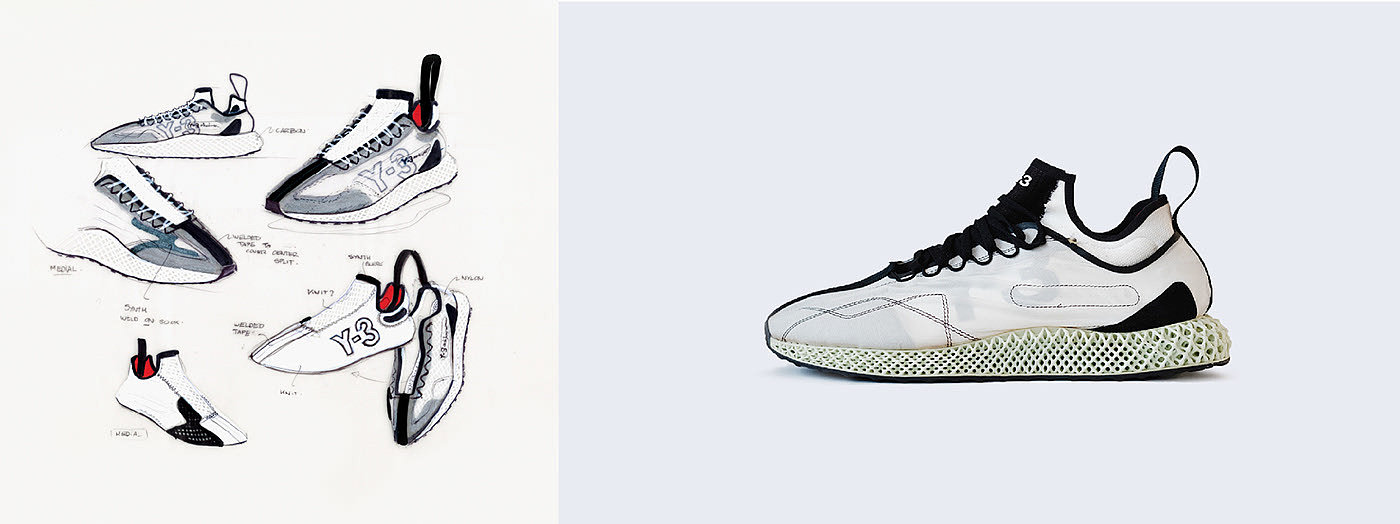adidas，Runner 4D io，技术感和未来感，