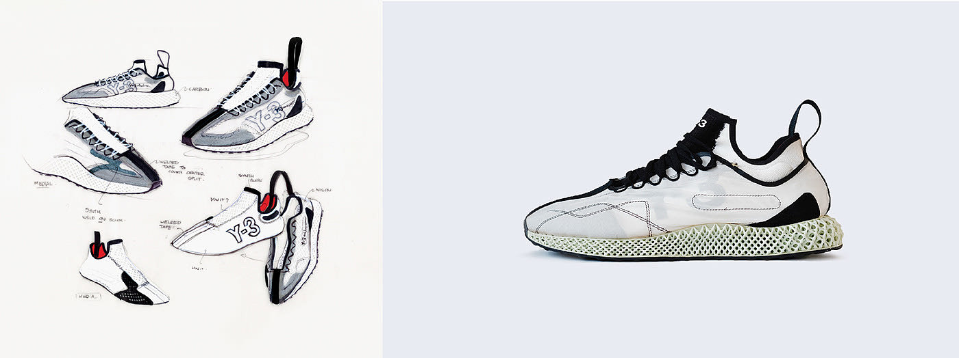 adidas，Runner 4D io，Sense of technology and future，