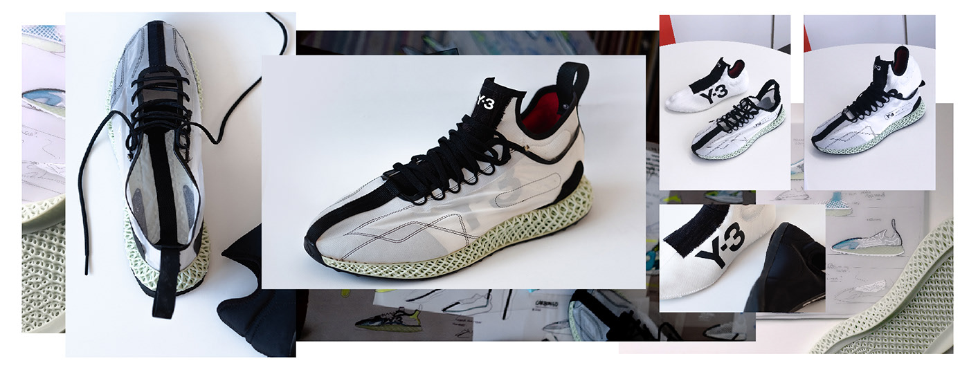 adidas，Runner 4D io，Sense of technology and future，