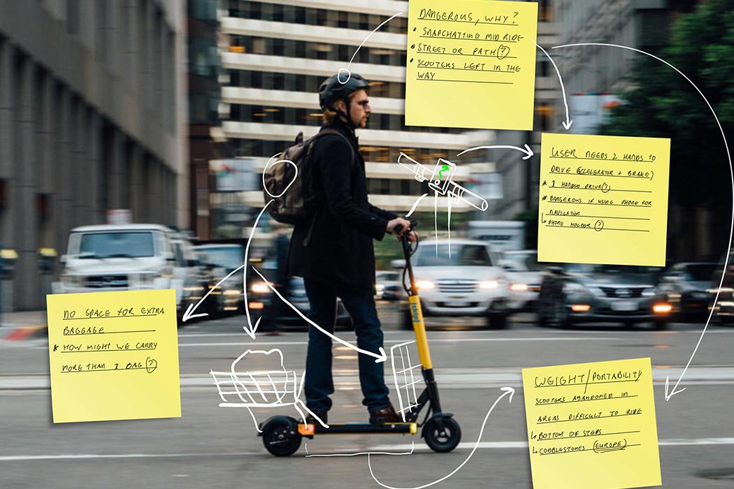 Electric scooter，Last mile，Shared scooter，Glide，