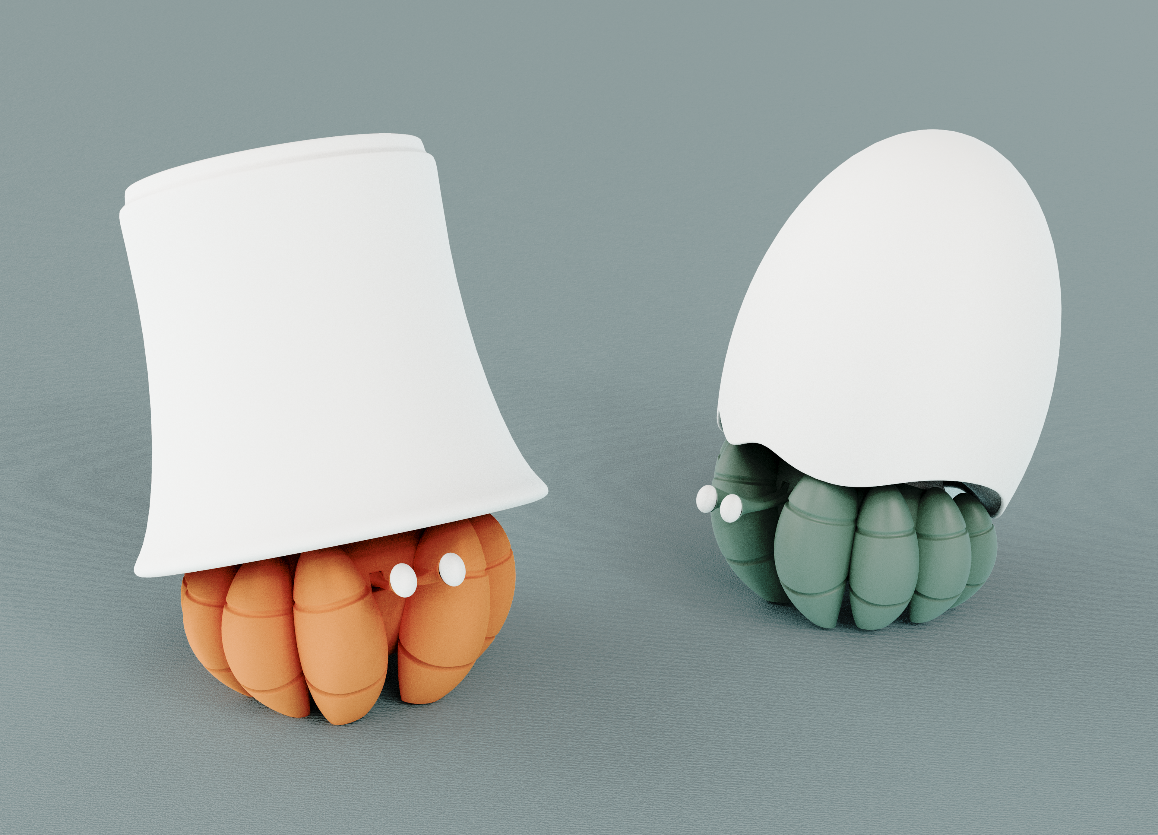 Night light，hermit crab，Night light，