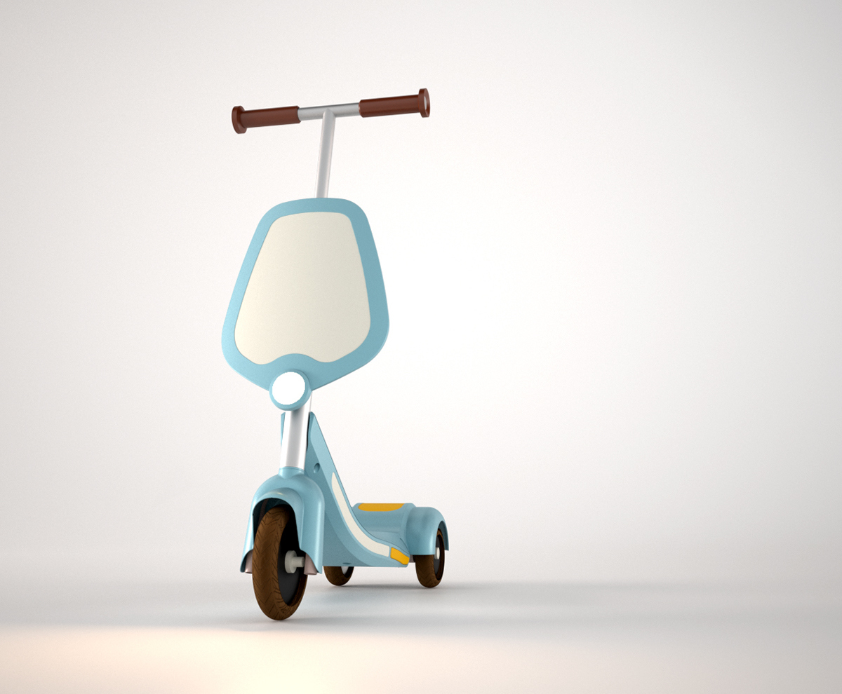 Children's scooter，studies of the Book of Changes，security，product design，industrial design，