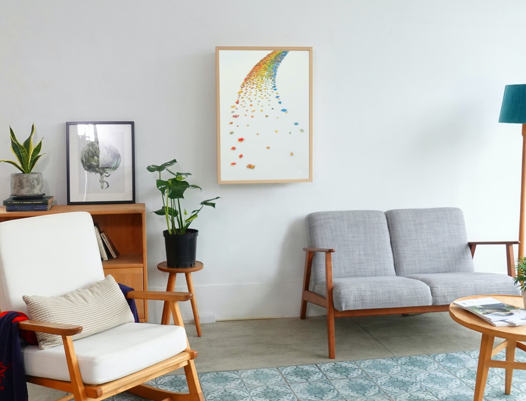 FLAT Sauberair，Wireless stereo，air cleaner，