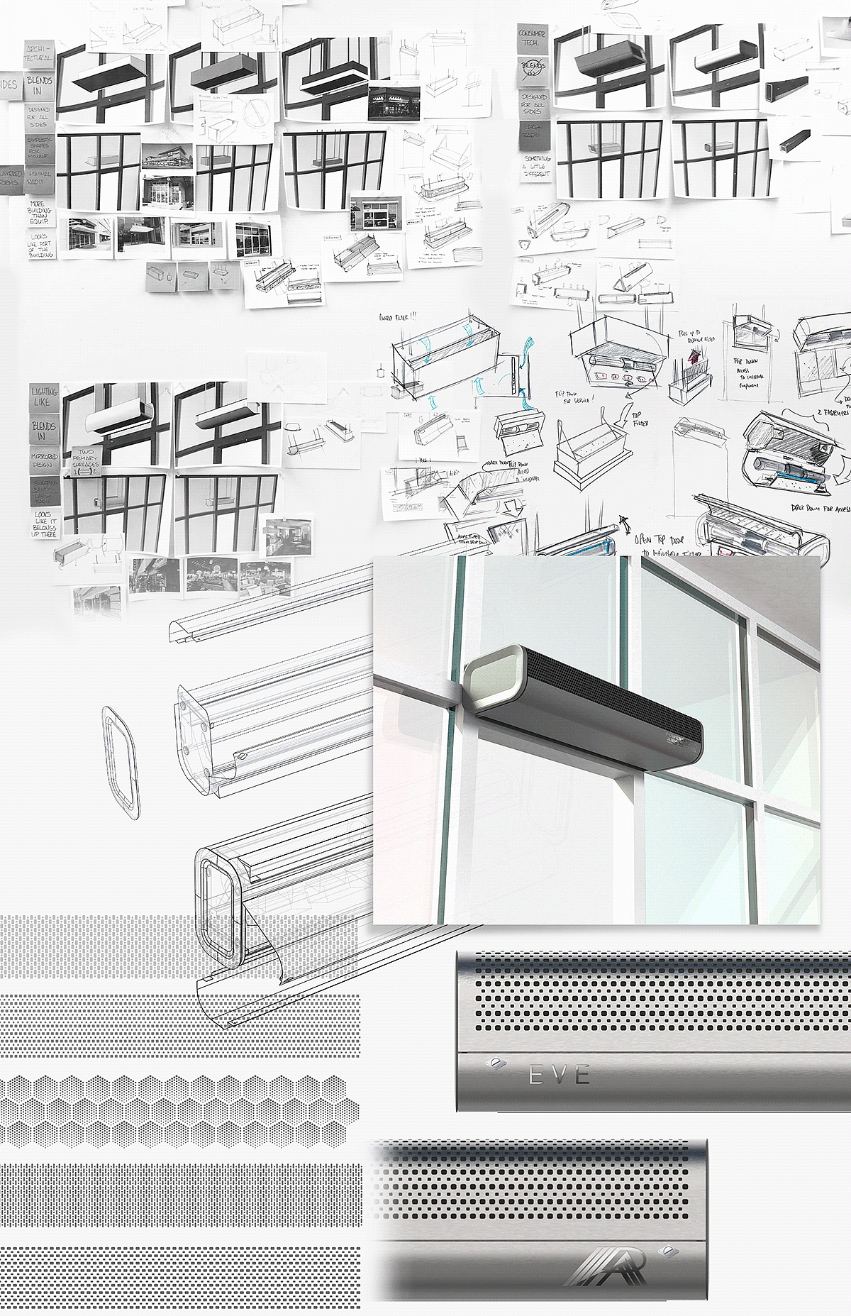 Air curtain，eve，风幕机，空气幕，