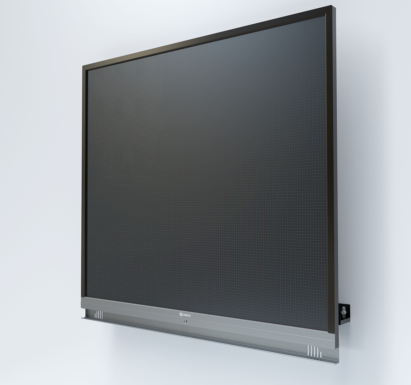 New blackboard for solving dust pollution，