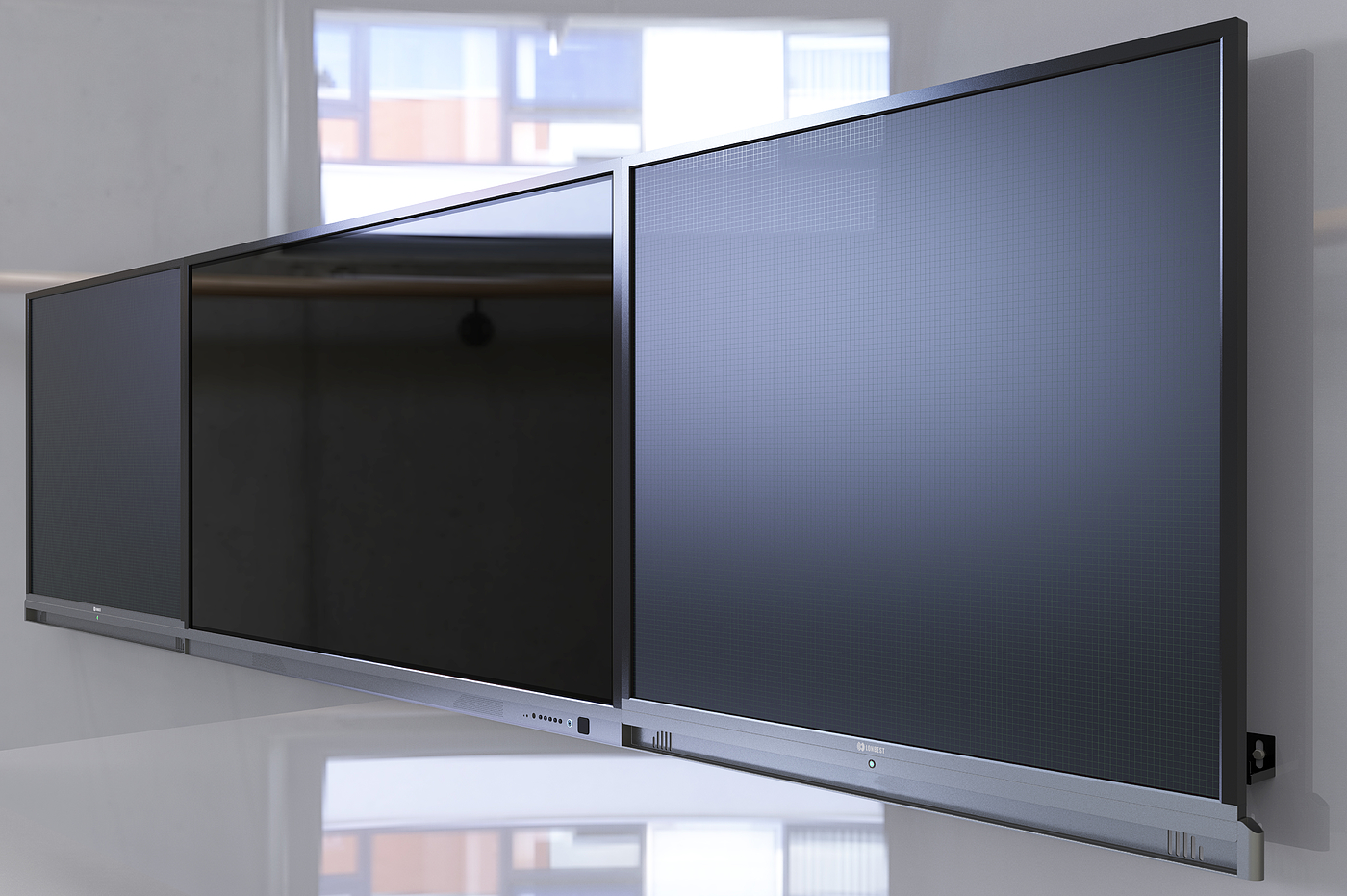 New blackboard for solving dust pollution，