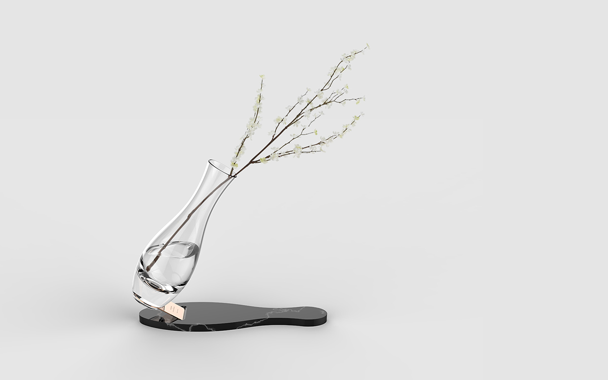 vase，originality，Falling pin，Housewear & Furnishings，