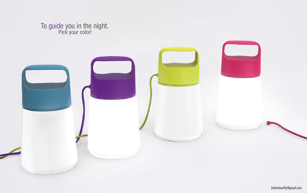 Desk lamp，colourful，security，