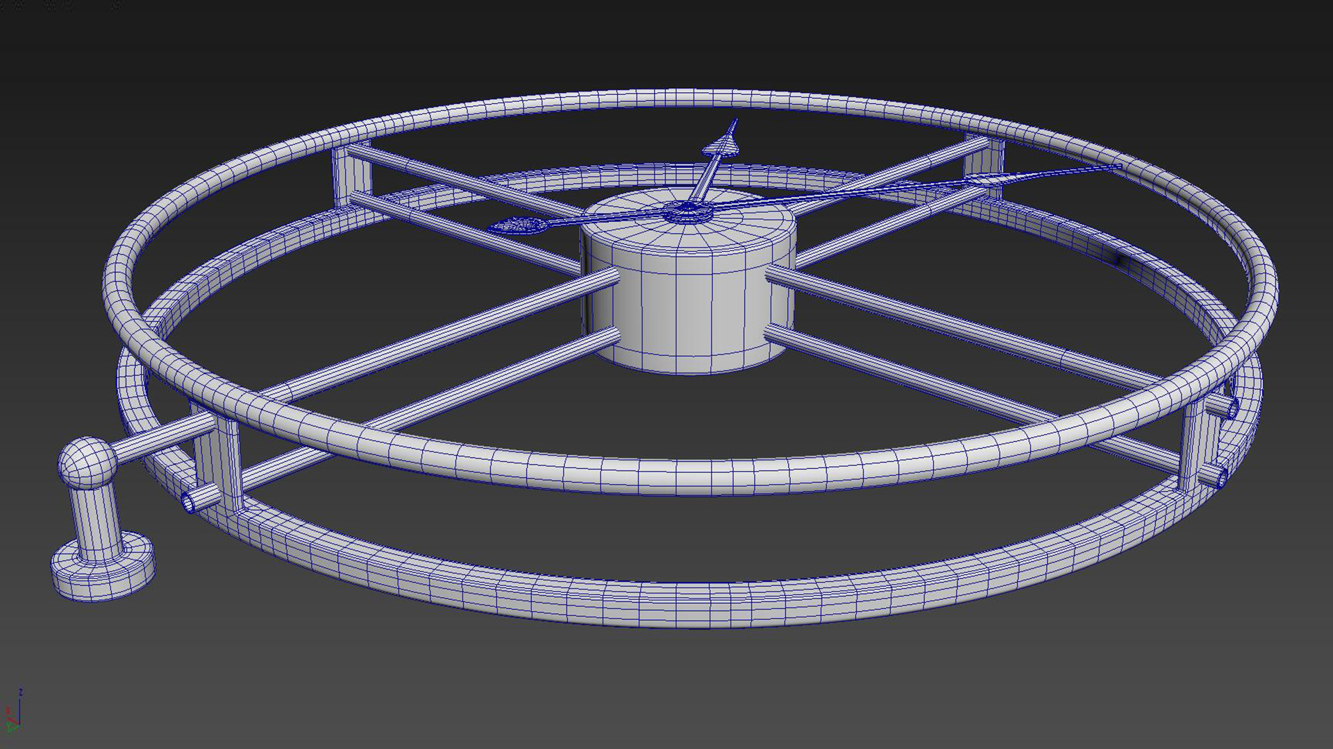 Wall clock，Wall clock，alarm clock，desk clock，furniture，Antique Valley fragrance，having an antique flavour，Furniture modeling tutorial，