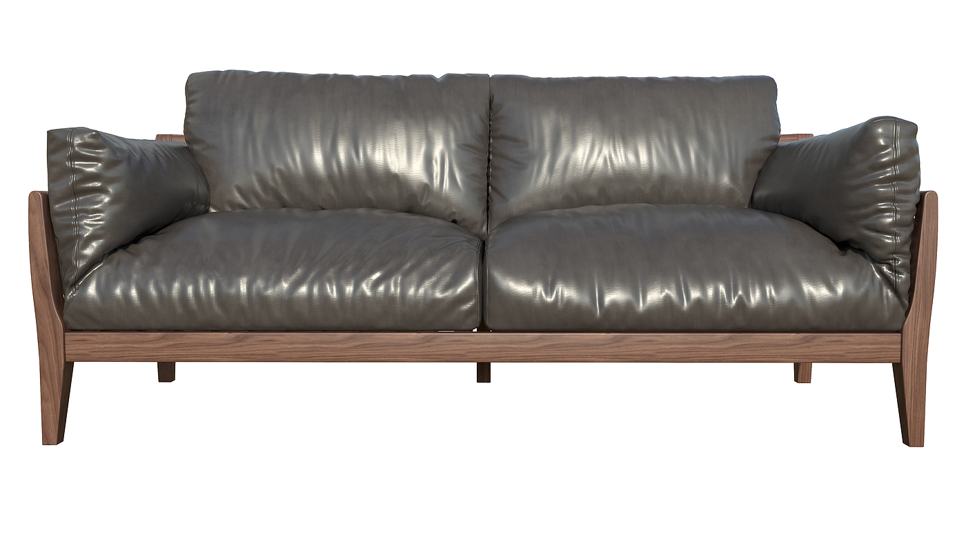 sofa，Sofa modeling tutorial，Furniture modeling tutorial，Antique Valley fragrance，having an antique flavour，furniture，Leather sofa，Fabric sofa，