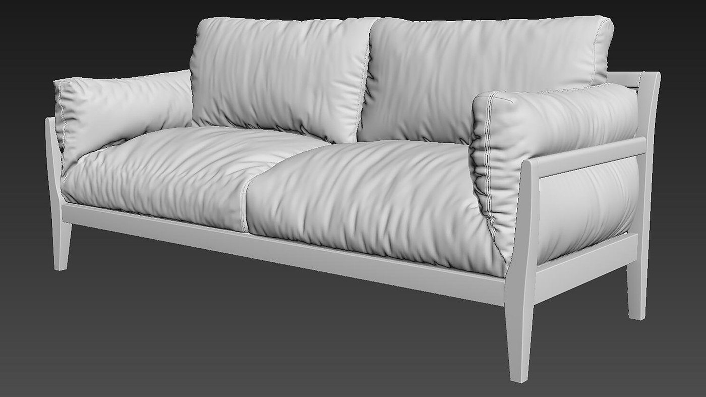 sofa，Sofa modeling tutorial，Furniture modeling tutorial，Antique Valley fragrance，having an antique flavour，furniture，Leather sofa，Fabric sofa，