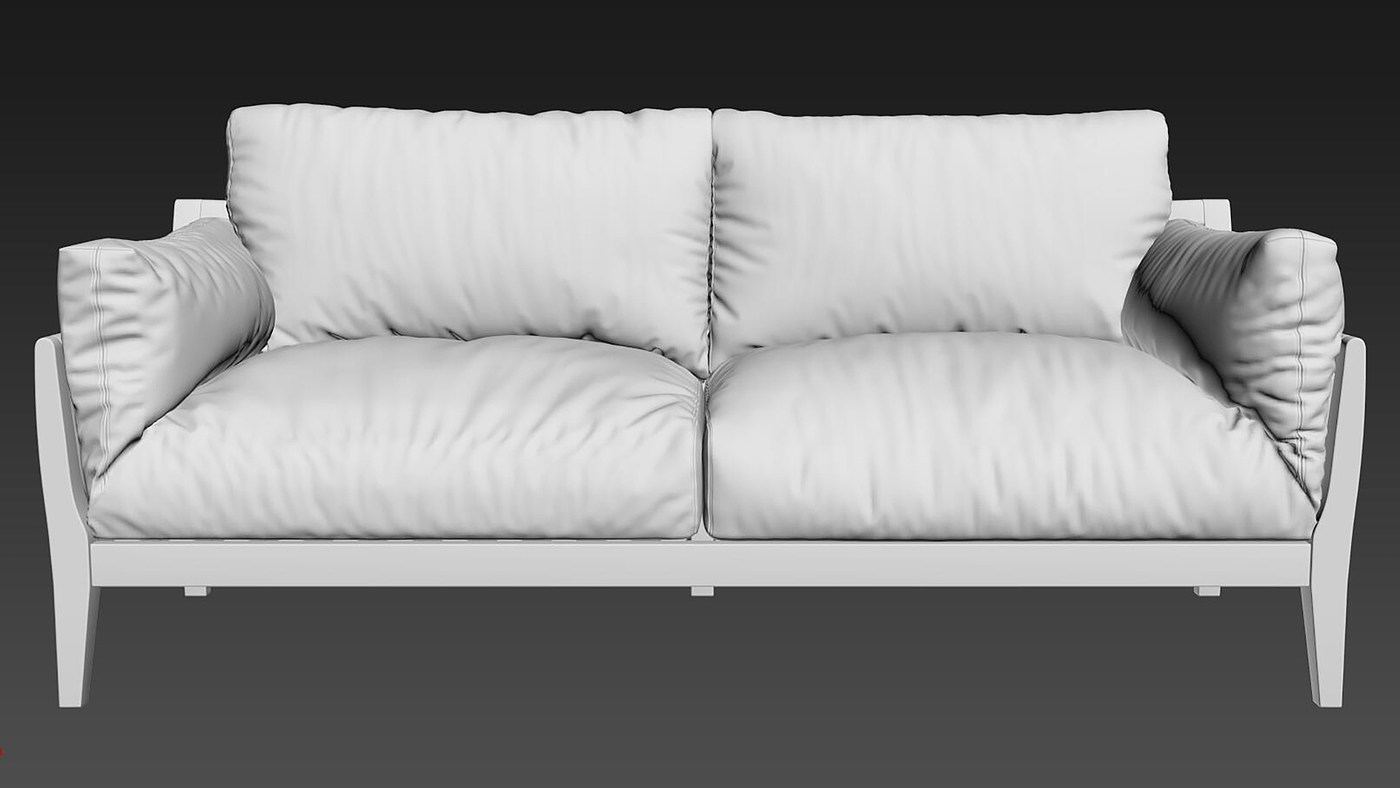 sofa，Sofa modeling tutorial，Furniture modeling tutorial，Antique Valley fragrance，having an antique flavour，furniture，Leather sofa，Fabric sofa，